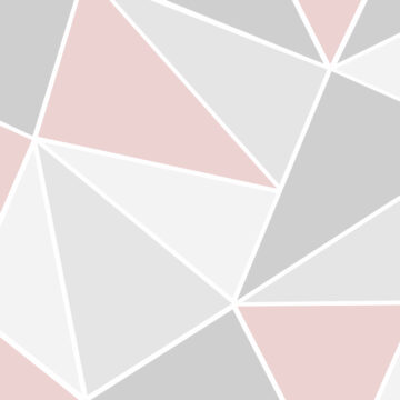 113181 Rózsaszín geometriai mintás poszter 300 cm x 280 cm