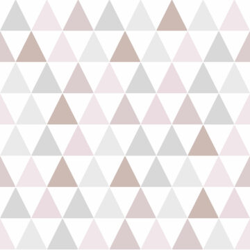 103168 Rosegold háromszög mintás tapéta