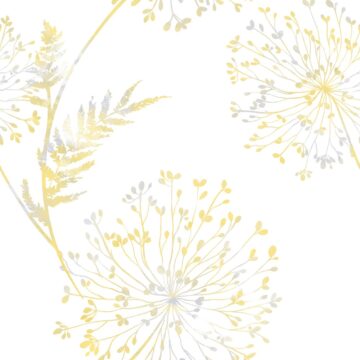 106434 Sárga virág mintás tapéta